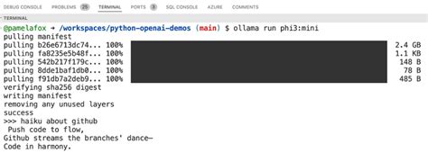 https://webcodem.github.io /marketplace|Try out SLMs with Ollama in GitHub Codespaces.